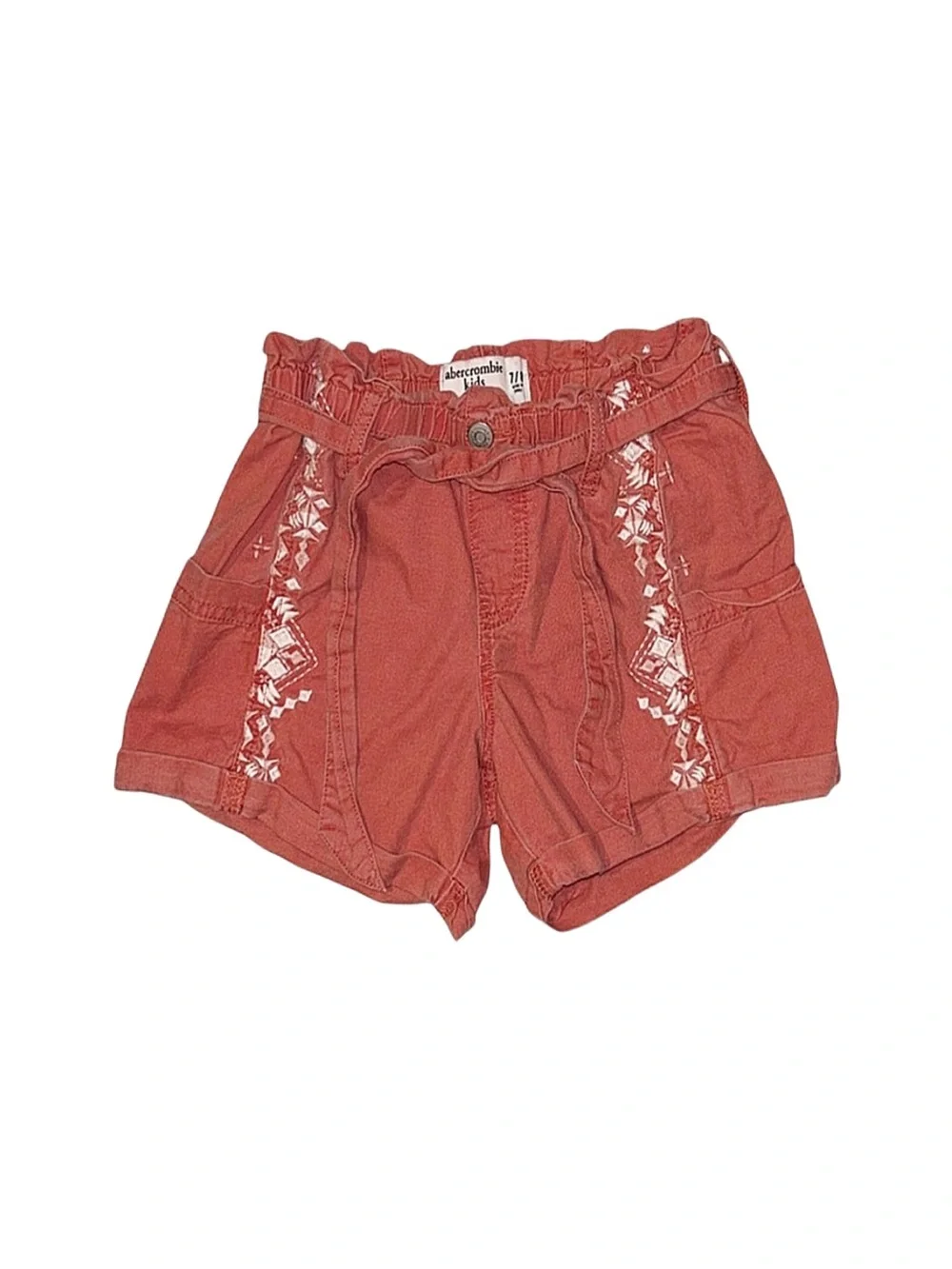 ABERCROMBIE KIDS Paperbag Waist Shorts Size 7/8